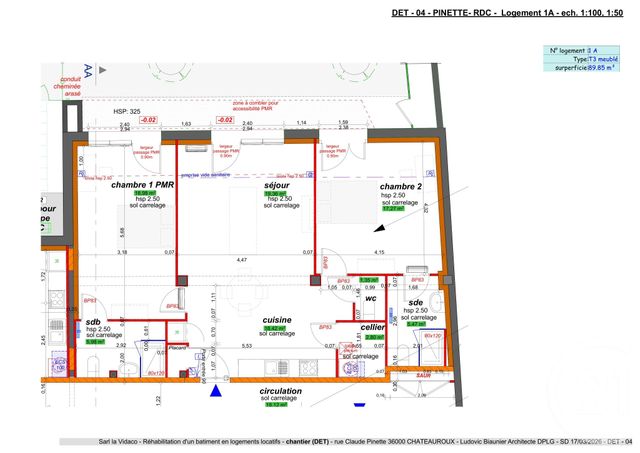 Appartement T3 à louer CHATEAUROUX