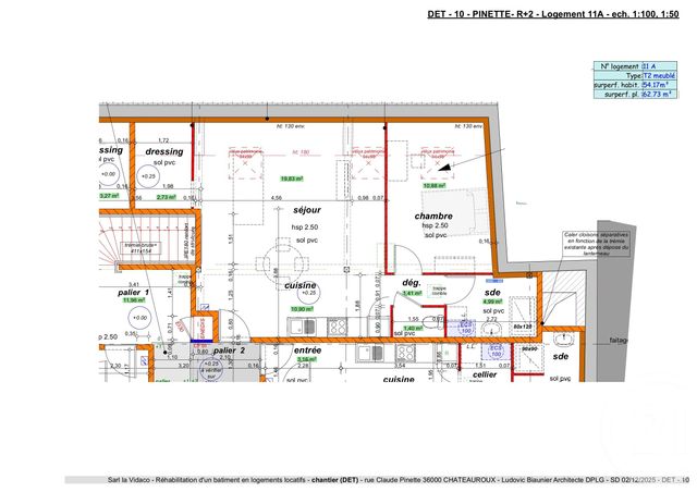 Appartement T2 à louer CHATEAUROUX